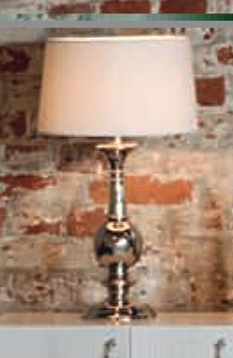 Metal Table Floor Lamp — Lighting